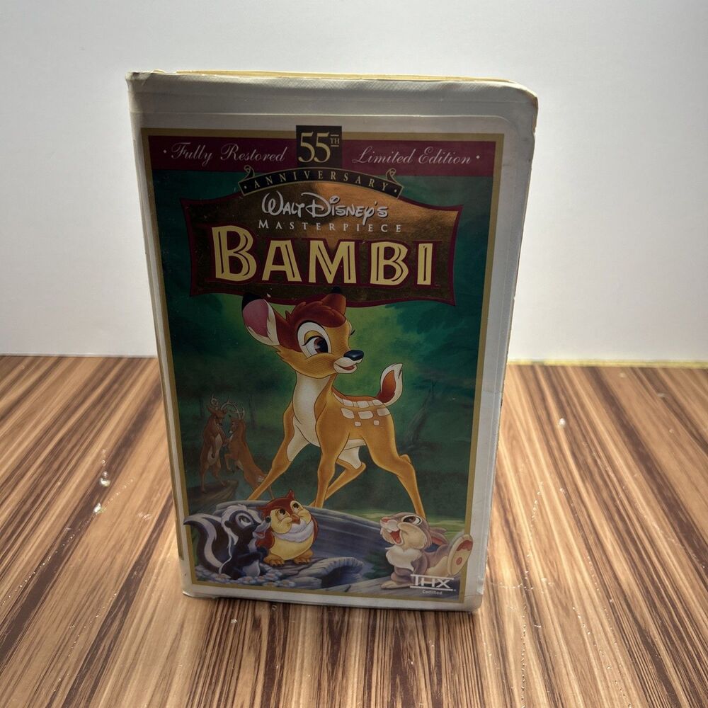 Bambi Walt Disney Masterpiece Collection (VHS Tape)